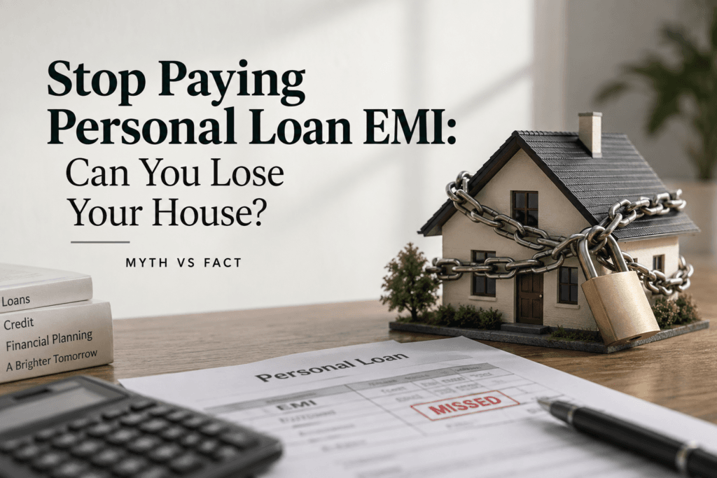 Will I Lose My House If I Stop Paying Personal Loan EMIs? Myth vs Fact