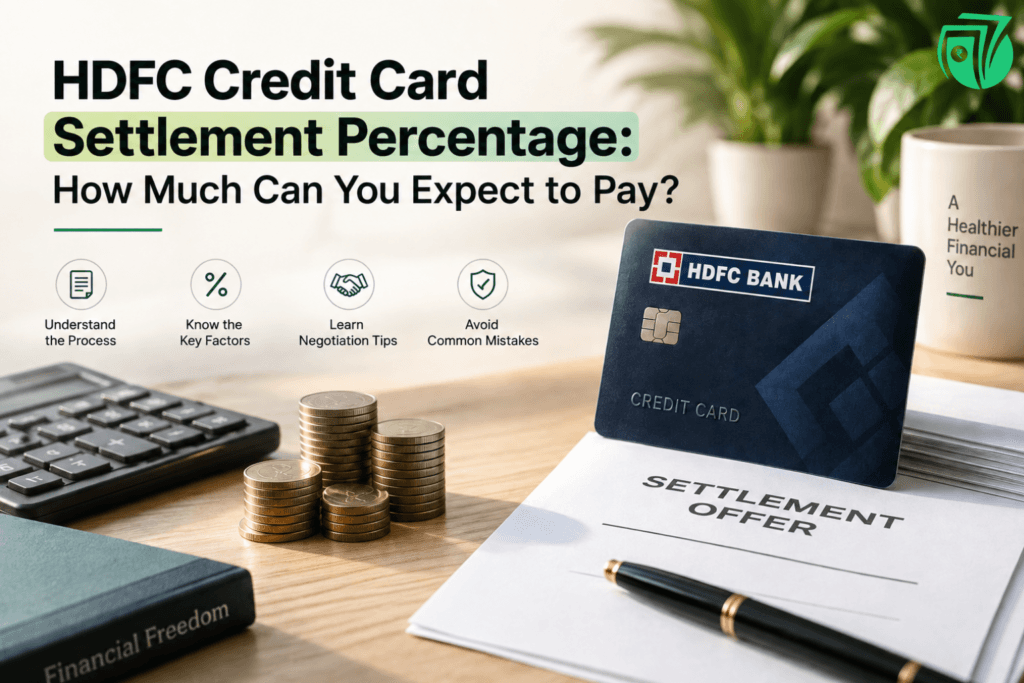 HDFC Credit Card Settlement Percentage & Amount