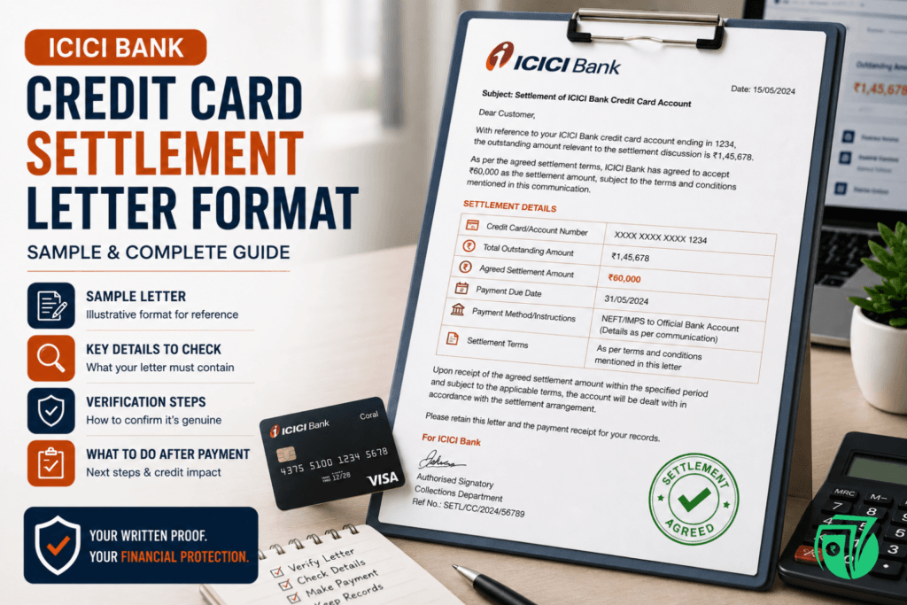 ICICI Bank Credit Card Settlement Letter Format: Sample & Guide